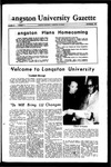 The Gazette September 1969 by Langston University